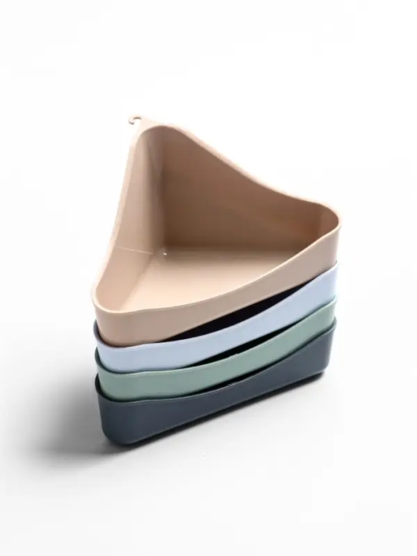 Туалет угловой для грызунов 16 х 9 х 8,5 см, микс цветов