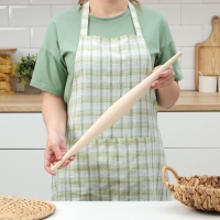 Скалка Доляна &laquo;Веретено&raquo;, длина 50 см, больший d=4,3 см, меньший d=1 см, берёза