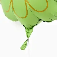 Воздушный шар фольгированный 21" "Ромашка" золотые лепестки, цвет мятный сатин, набор 5 штук   10936