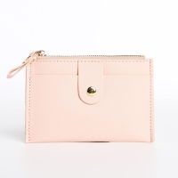 Картхолдер на молнии, цвет розовый Картхолдер на молнии, цвет розовый