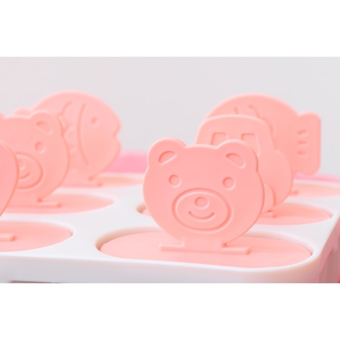 Форма для мороженого Доляна &laquo;Нега&raquo;, 6 ячеек, цвет МИКС