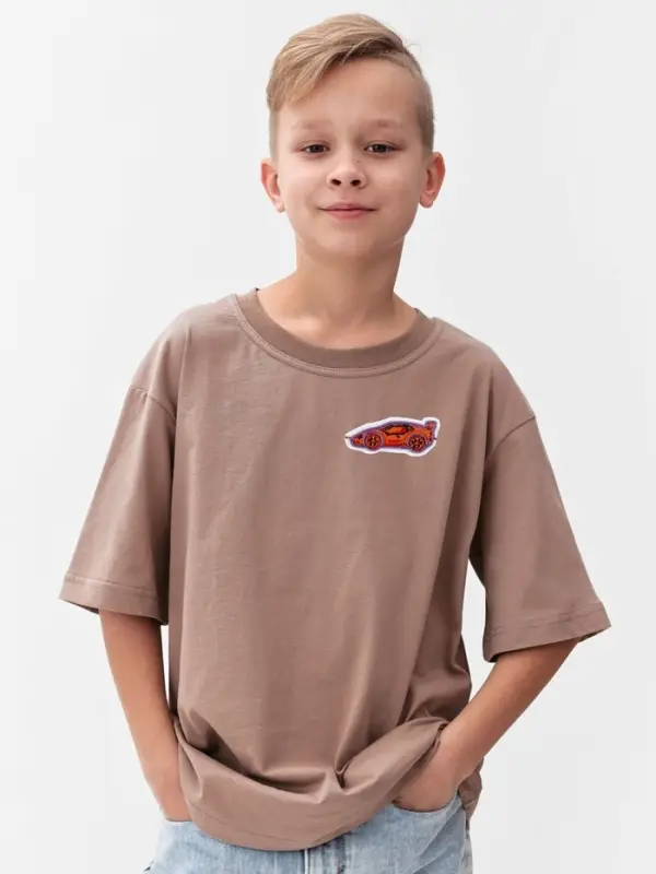 Наклейка на одежду &laquo;Тачка&raquo;, с клеевой основой, 5.2&times;2.2 см, красная