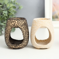 Аромалампа керамика "Классика" МИКС 6,5х6,5х8,5 см Аромалампа керамика "Классика" МИКС 6,5х6,5х8,5 см