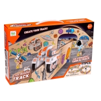 Автотрек &laquo;Гибкий&raquo;, несколько вариантов сборки, работает от батареек