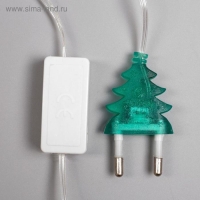 Светодиодная фигура &laquo;Снежинка&raquo; 30 см, пластик, 220 В, свечение мульти (RG/RB)