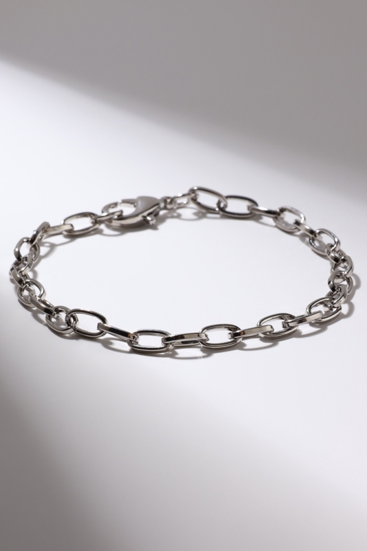 Основа-браслет &laquo;Шарм Уни&raquo; мини, 18 см, цвет серебро