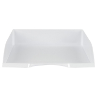 Лоток для бумаг горизонтальный Стамм "Дельта", белый Лоток для бумаг горизонтальный Стамм "Дельта", белый