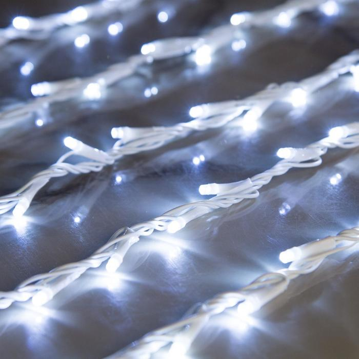 Гирлянда «Водопад» 2 × 3 м, IP44, УМС, белая нить, 800 LED, свечение белое, 8 режимов, 220 В Гирлянда «Водопад» 2 × 3 м, IP44, УМС, белая нить, 800 LED, свечение белое, 8 режимов, 220 В