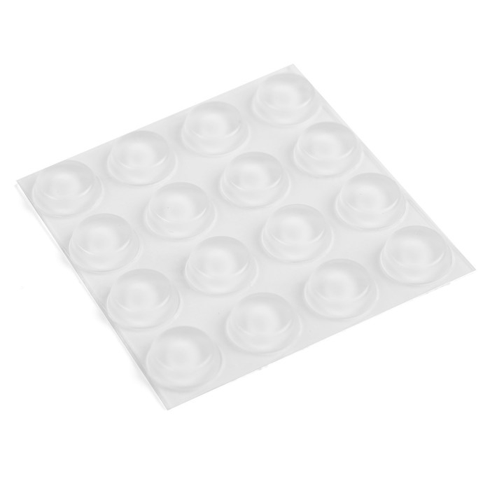 Стопор силиконовый ТУНДРА, мебельный 12 х 4 мм, 16 шт. Стопор силиконовый ТУНДРА, мебельный 12 х 4 мм, 16 шт.