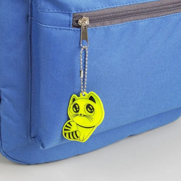 Светоотражающий элемент &laquo;Кошка&raquo;, 5&times;3.5 см, МИКС
