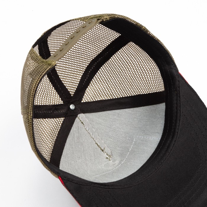 Бейсболка мужская MINAKU с нашивкой цвет зеленый , размер 56-58