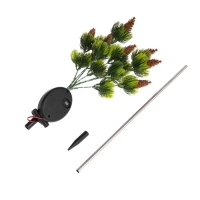 Садовый светильник на солнечной батарее &laquo;Можжевельник&raquo;, 75 см, 28 LED, свечение мульти