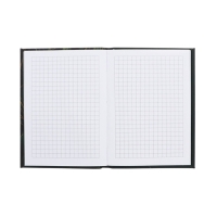 Блокнот А6, 64 листа в клетку &laquo;Черный стиль&raquo;, твёрдая обложка, глянцевая ламинация