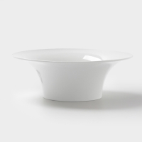 Тарелка глубокая Hanna Kn&ouml;vell, d=22 см, фарфор, белая