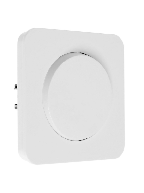 Выключатель, серия "Circular", 10 А, 1 кл., скрытый, белый