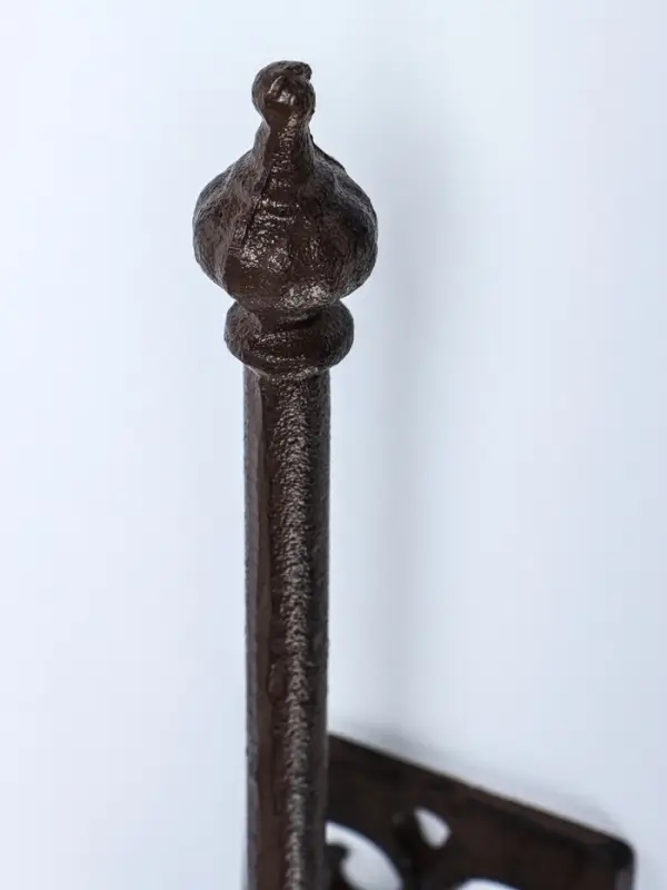 Сувенир чугун держатель д/полотенец "Узор" 10х8х32 см