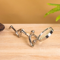 Лупа с подставкой &laquo;Чтец&raquo;, 6.5&times;10&times;24 см, металл