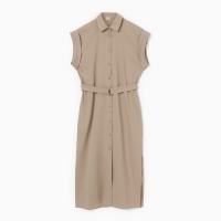 Платье женское MINAKU: Safari миди цвет бежевый ,р-р 44 Платье женское MINAKU: Safari миди цвет бежевый ,р-р 44