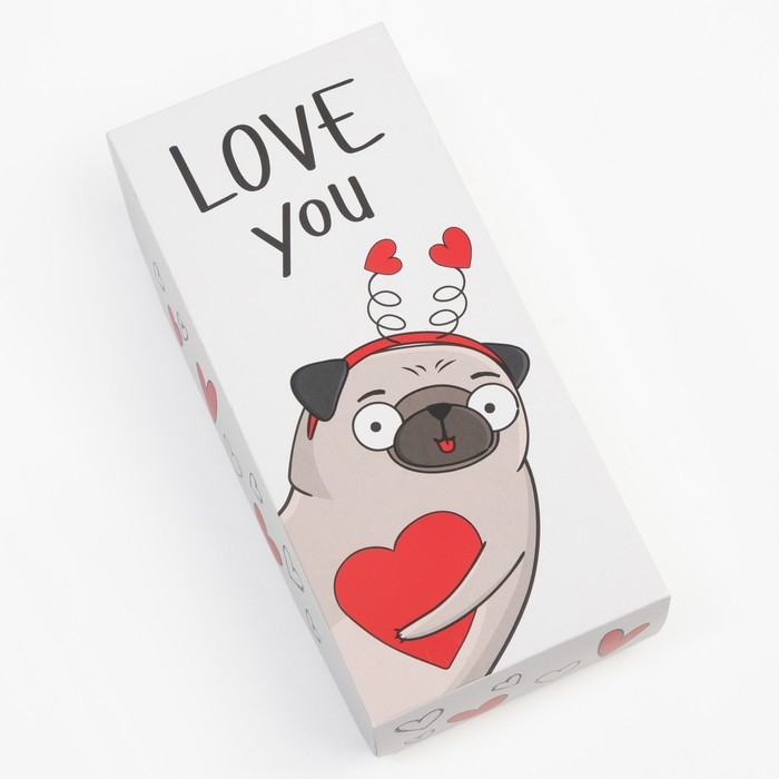 Набор женских носков KAFTAN "Love you&ldquo; 5 пар, размер 36-39 (23-25 см)