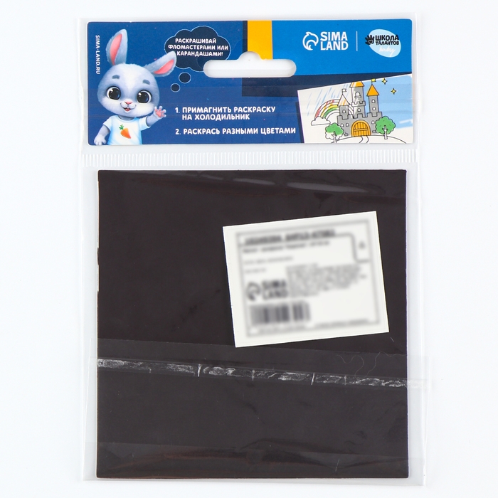 Магнит-раскраска &laquo;Кошечка&raquo;, 10 &times; 10 см