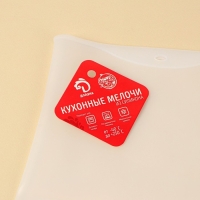 Мешок для замешивания теста Доляна &laquo;Бронк&raquo;, 35&times;22 см, цвет белый