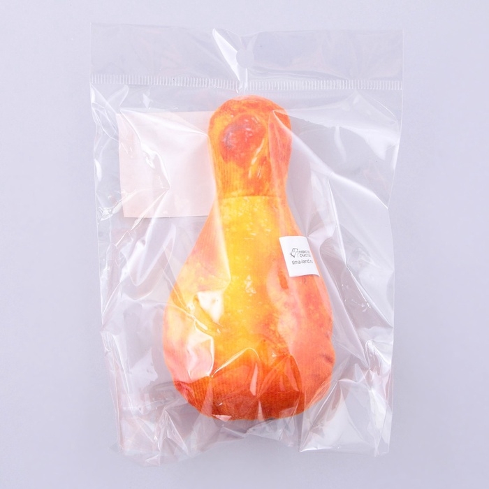 Игрушка для собак с пищалкой «Курочка» из текстиля, 13,6 х 8 см Игрушка для собак с пищалкой «Курочка» из текстиля, 13,6 х 8 см