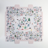 Коробка подарочная новогодняя складная &laquo;С Новым годом&raquo;, 31,2 х 25,6 х 16,1 см, Новый год