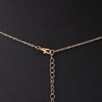 Портупея &laquo;Талия&raquo; цветы, цветная в золоте, 68 см + 25 см удлинитель