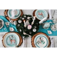 Украшение ёлочное "Белый ключик" 15х4,5 см, микс, белый