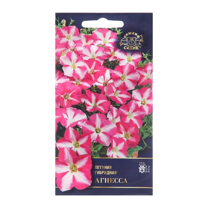 Семена цветов Петуния Семена цветов Петуния" Агнесса", Евро, 5 шт