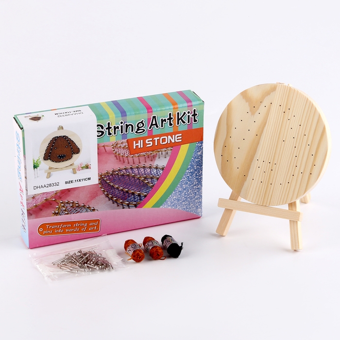 Набор для творчества &laquo;Стринг арт. Собачка&raquo; на подставке