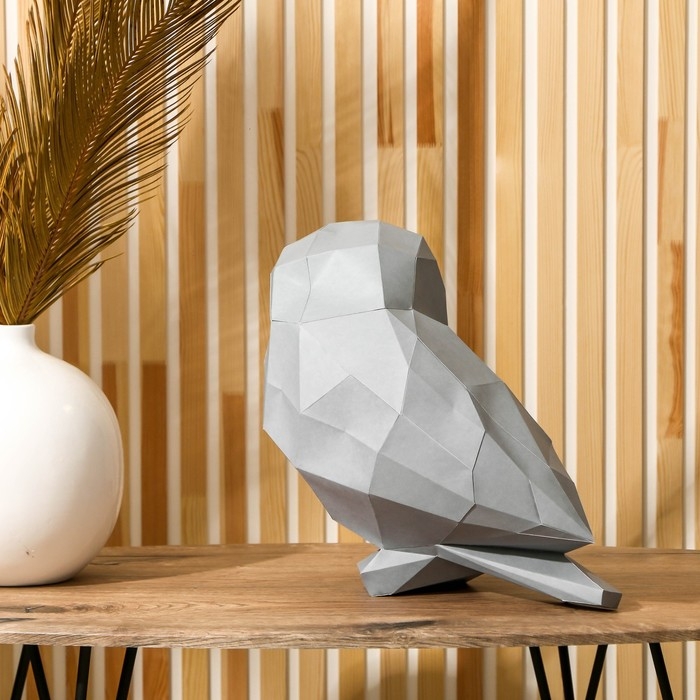 Набор для создания полигональной фигуры &laquo;Сова&raquo;, 32.5 х 44 см