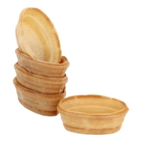 Вафельные тарталетки Лукошко, 26 шт Вафельные тарталетки Лукошко, 26 шт