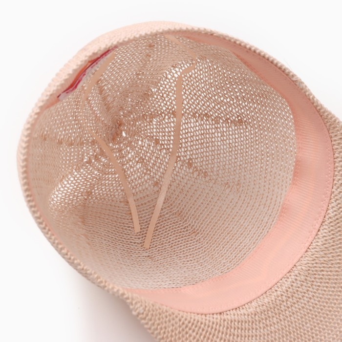 Кепи детская, цвет розовый, размер 48-50