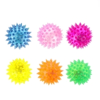 Мяч детский резиновый световой &laquo;Дино&raquo;, цвета МИКС, в шоубоксе