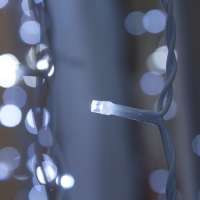 Гирлянда &laquo;Занавес&raquo; 2 &times; 3 м, IP44, УМС, белая нить, 760 LED, свечение белое, мерцание, 220 В