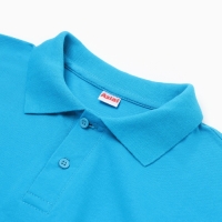 Футболка мужская поло, цвет бирюзовый, размер 56 Футболка мужская поло, цвет бирюзовый, размер 56