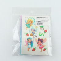 Кольцо 3 шт с тату &laquo;Прекрасной фее&raquo; 8 х 12 см