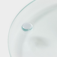 Подставка стеклянная для торта вращающаяся Доляна &laquo;Марбл чёрный&raquo;, d=32 см, цвет чёрный