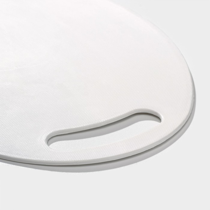 Доска разделочная овальная Доляна &laquo;Симплекс&raquo;, 31&times;21 см, цвет МИКС