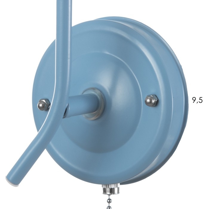 Бра Бра "Онлайн" (цвет.) 1х15Вт Е27 МОДЕЛЬ:BR 02086 голубой 10,5х15х27см