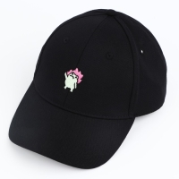 Кепка мужская &laquo;Лягушка&raquo;, цвет чёрный, р-р 56