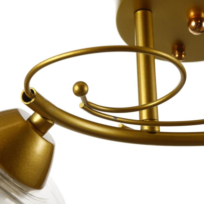 Люстра 1082/2GD 40Вт Е27 золото 46х15х24 см