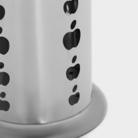 Подставка из нержавеющей стали для столовых приборов &laquo;Яблочко&raquo;, 10&times;17 см