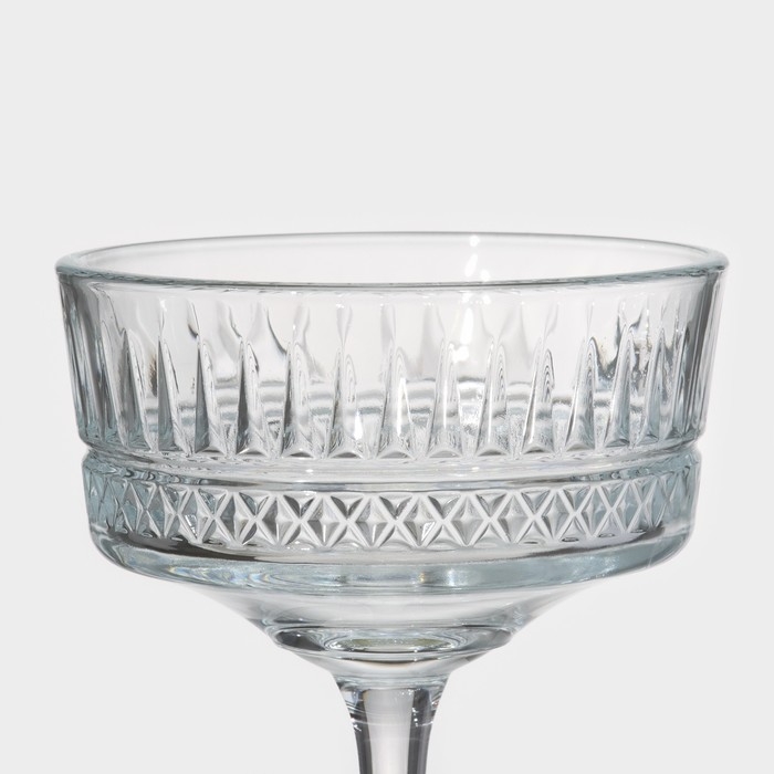 Набор стеклянных фужеров для шампанского Elysia, 260 мл, 4 шт