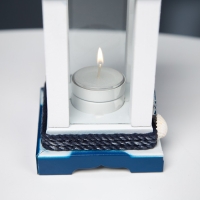 Подсвечник "Маяк" 19*10*10см