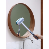 Щётка для окон Raccoon, длина 44 см, велюровая насадка 18,2&times;6,5 см, щётка для одежды 18,2&times;2 см, пластиковая щётка 2&times;14,5 см, силиконовый сгон 18,2 см