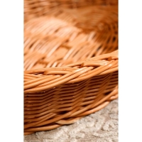 Лежанка для собак и кошек из лозы, 64х48х11 см Лежанка для собак и кошек из лозы, 64х48х11 см