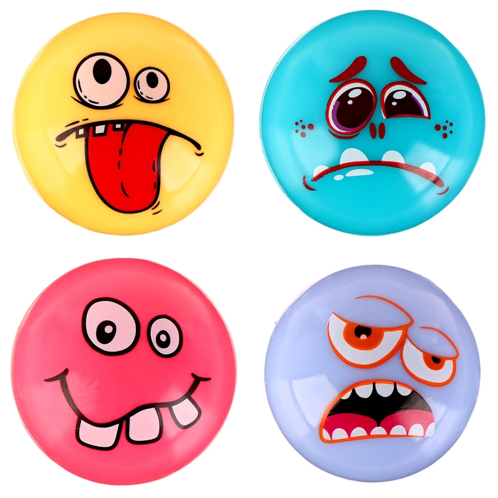 Мягкий мячик &laquo;Мордочка&raquo;, виды МИКС