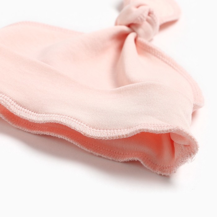 Комплект детский, цвет персик, рост 68 см